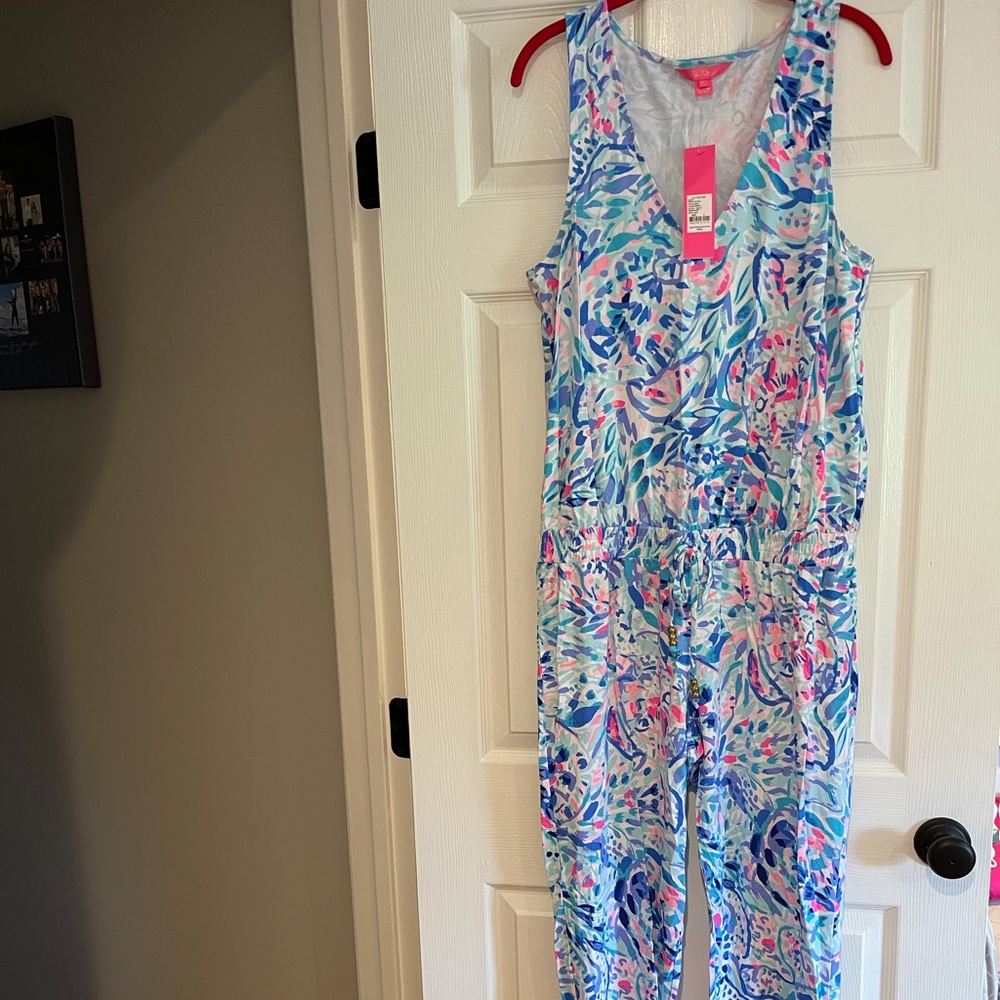 NWT Lilly Pulitzer jumpsuit size large